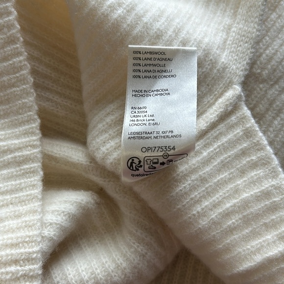 Anthropologie Cream Sleeveless Sweater Top - Picture 8 of 11